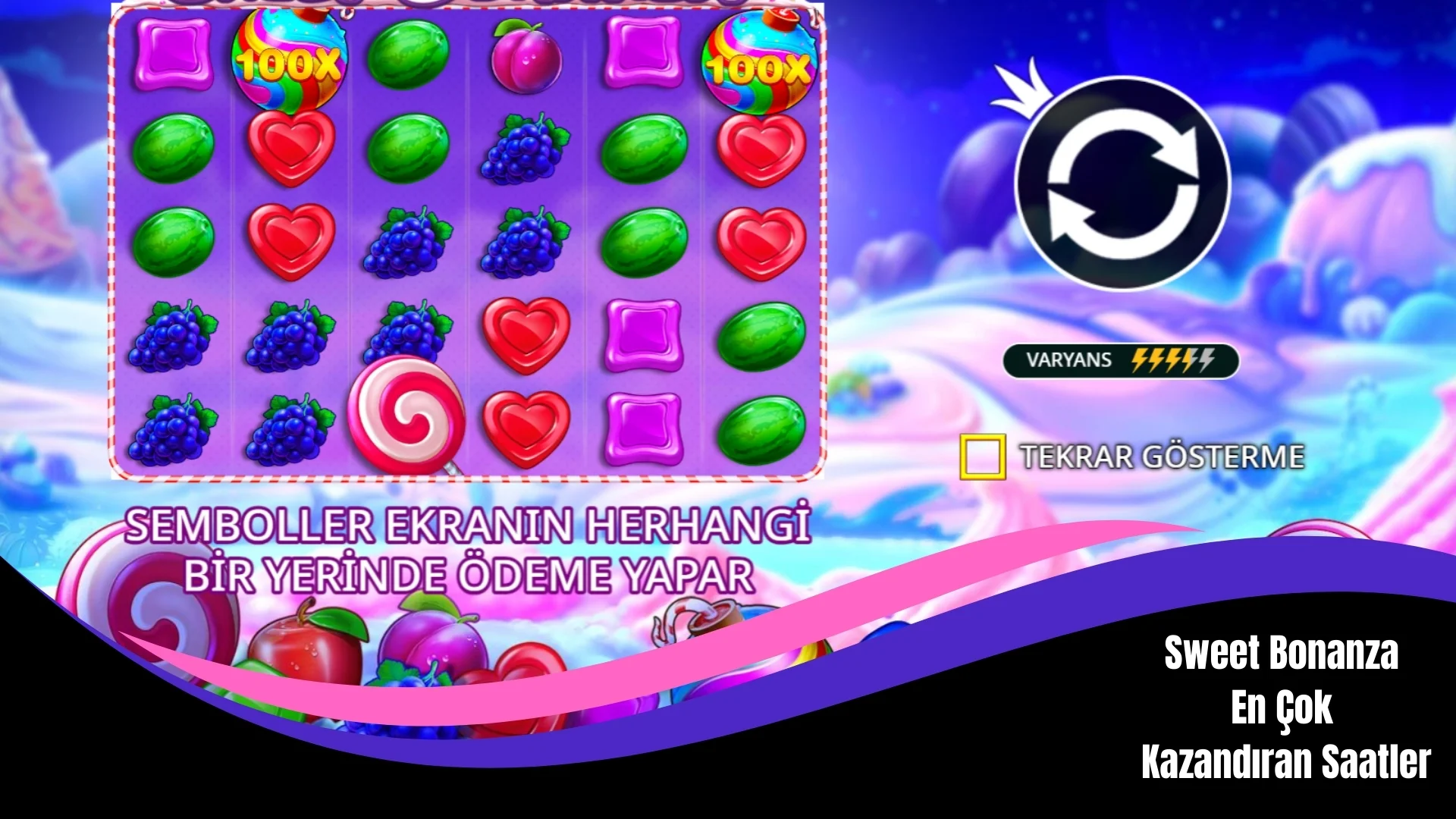 Sweet Bonanza En Çok Kazandıran Saatler